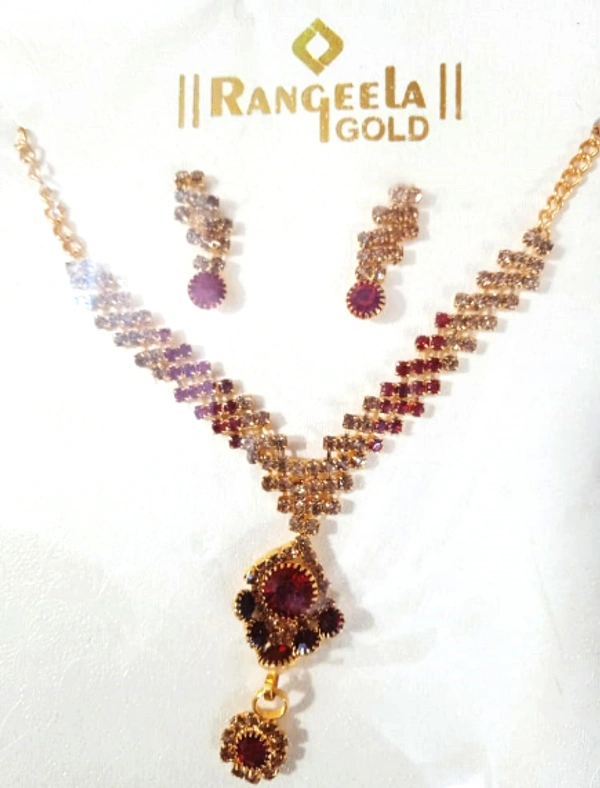 Rangeela Gold Necklace